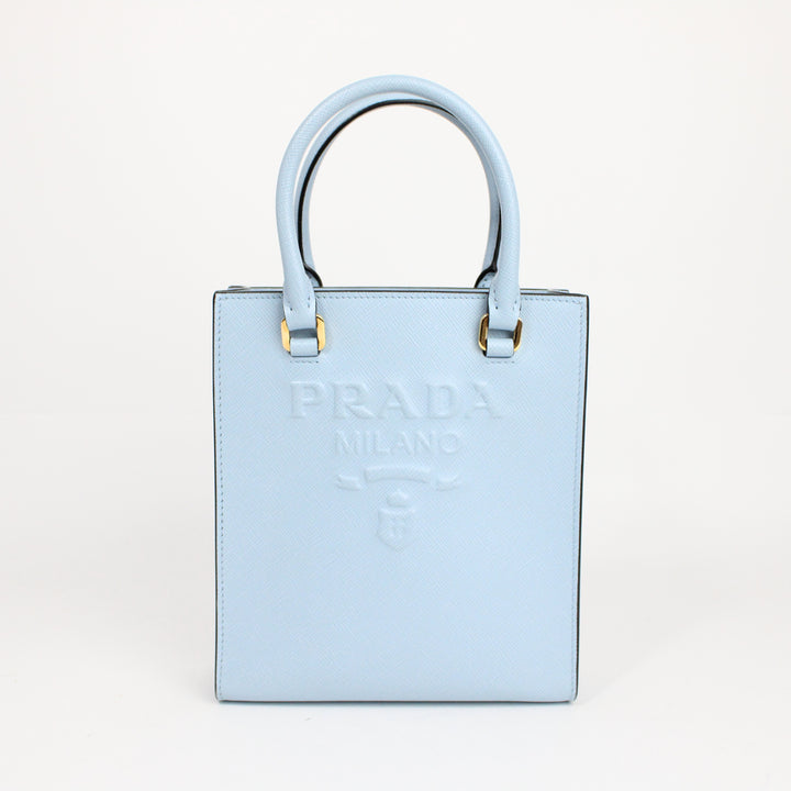 Prada Embossed Tote Bag Piccola