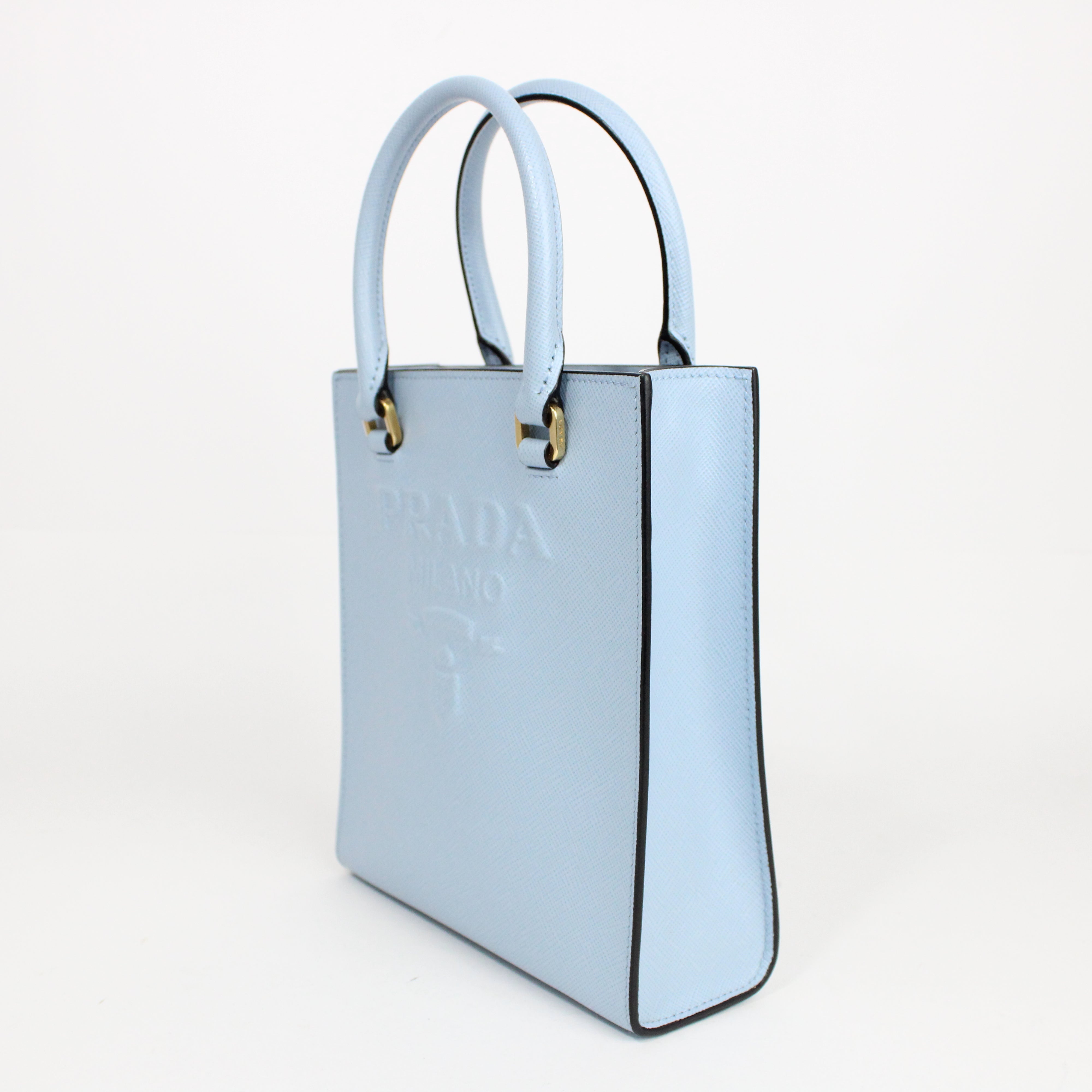 Prada Embossed Tote Bag Piccola