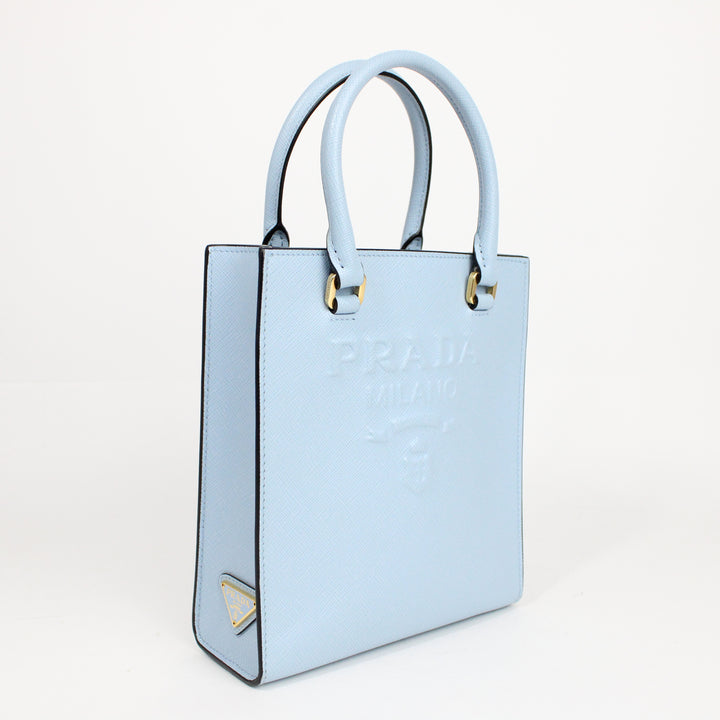 Prada Embossed Tote Bag Piccola