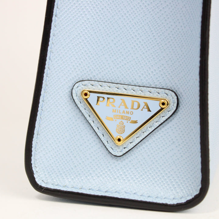 Prada Embossed Tote Bag Piccola