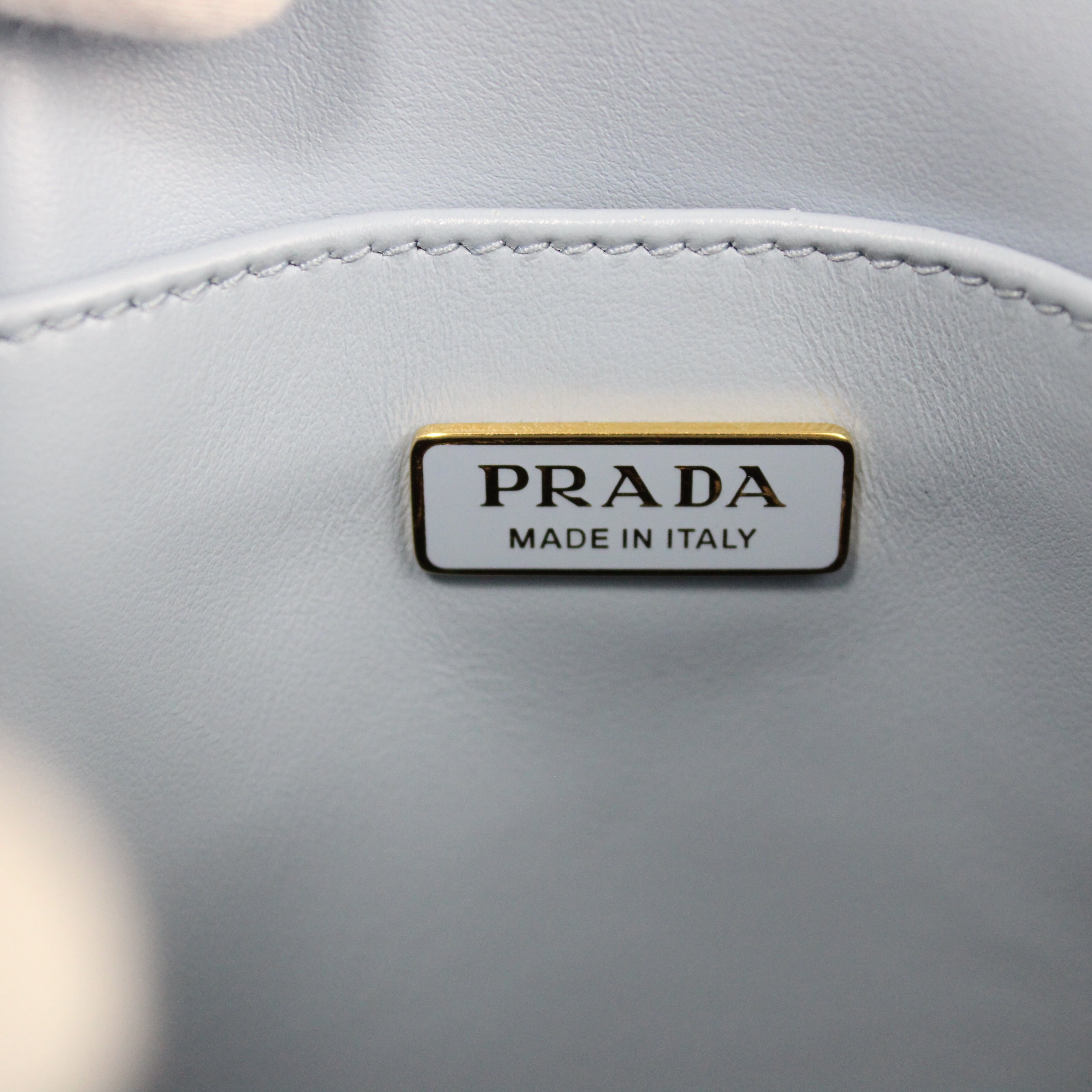 Prada Embossed Tote Bag Piccola