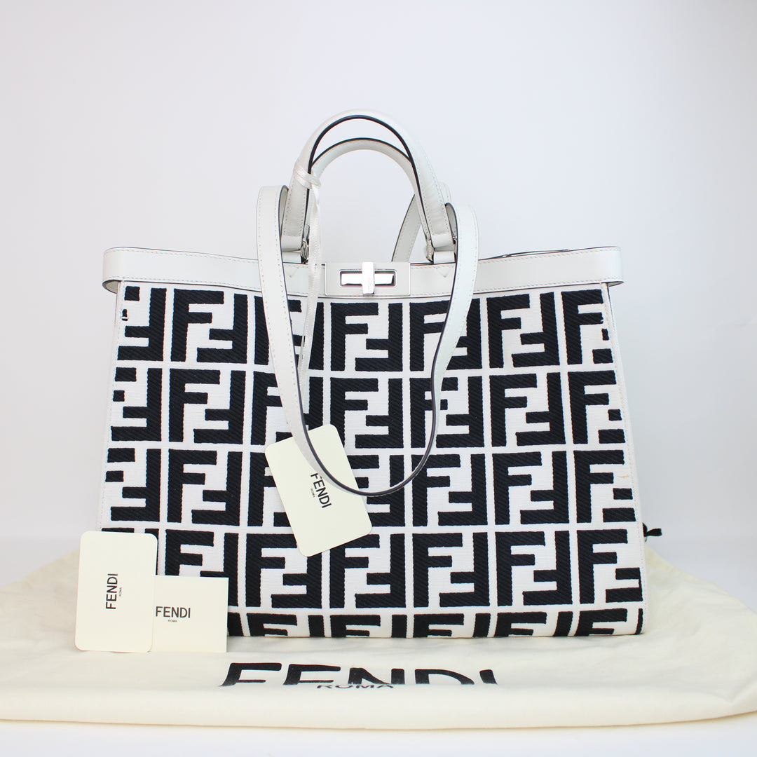 Fendi X-Tote Medium Canvas