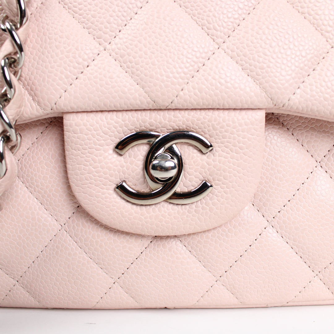 Chanel Timeless Double Flap Jumbo Rosa Pig