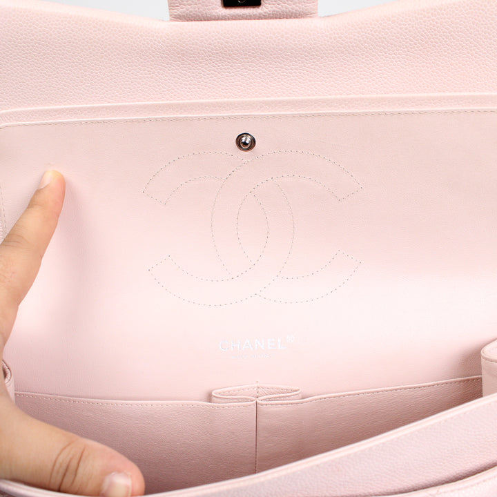 Chanel Timeless Double Flap Jumbo Rosa Pig